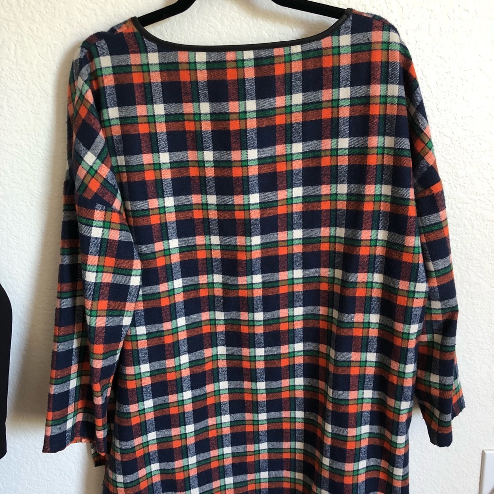 Flannel oversized shirt